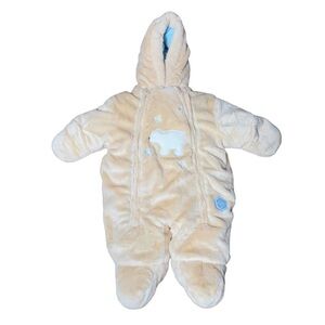 CARTER'S Carters Baby Boy Snowsuit beige  Size 3-6M